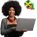 An image depicting how the National Council on Education in Jamaica can benefit from Zyqual's technology, showing a combination of graphs, charts, and reports.